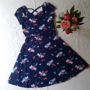 Floral Skater Dress
